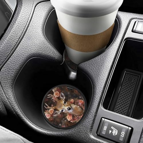 Portavasos para auto 2 unidades con base antideslizante miniatura 6