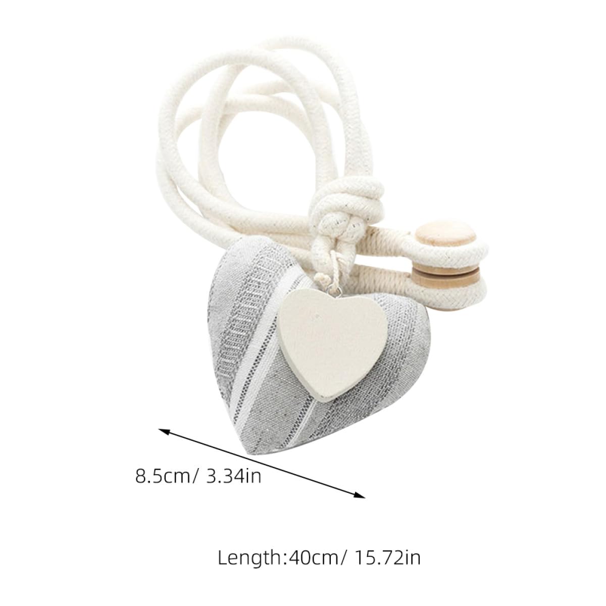 Amosfun 3pièces Embrasse à Rideaux Magnétique Cœur Attache Décorative pour Rideaux De Style Rétro Pratique Et Facile à Utiliser Idéale pour Salon Chambre Et Bureau
