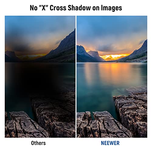 NEEWER 72mm 2 in 1 Variable ND + Black Diffusion 1/4 Filter for Mist Cinematic Effect, HD Multicoated Adjustable Neutral Density ND2-32 Effect Filter, No X Cross - image 5