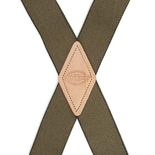 Image of Dickies Men's 1-1 /4 inch Solid Straight Clip Suspender - Adjustable Fit, Heavy-Duty Clips