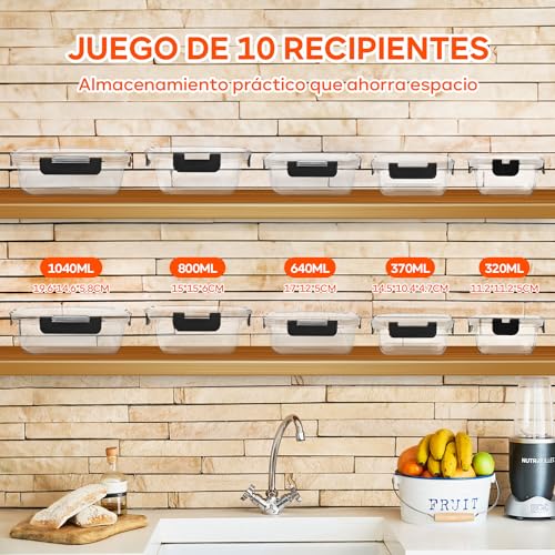 La Mejor Selección de Contenedores de vidrio con tapa Top diez. 20 Imagen adicional