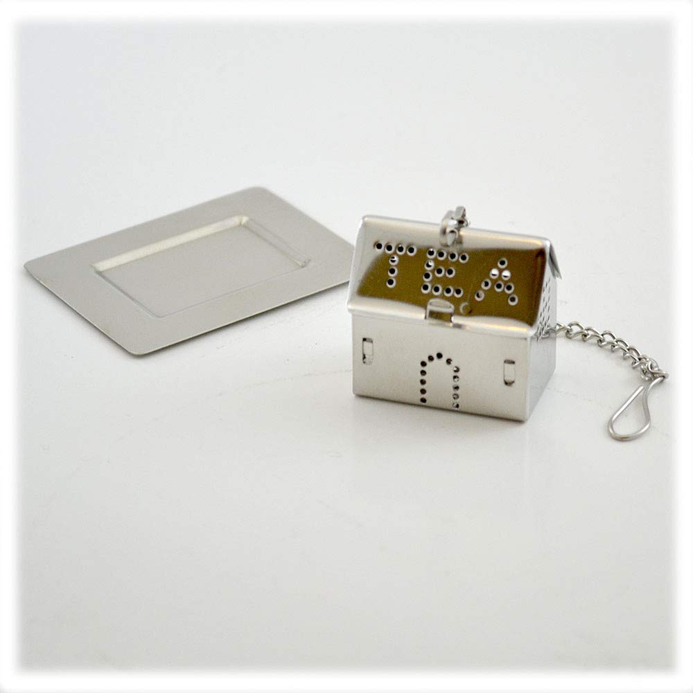 Lana's The Little House Tea Infuser - Tea House - With Drip Tray