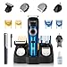 Produktbild BarberBoss Bartschneider, Haarschneidemaschine, Nasen- & Ohrschneider, Körpergroomer, Detailtrimmer 5 in 1 Akku-Trimmer, 39 Längeneinstellung mit selbstschärfender Klinge, 100% wasserdicht, QR-6081
