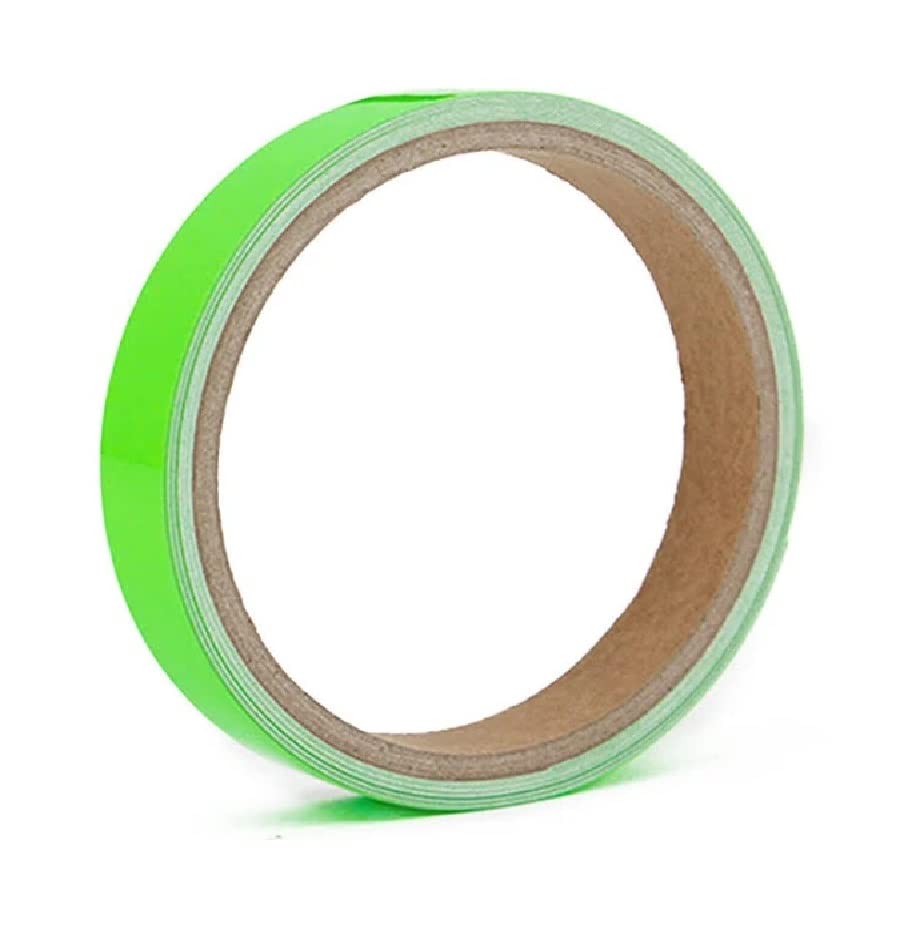 Bellveen Glow in The Dark Tape Bright Long-Lasting and Waterproof Luminous Tape, Premium Glowing Tape, Help Marking Objects at Night or Dark Area, Use to Mark Stairs, Walls,(25 mm X 9 Meter) Green (B0BG9KBYRH) Amazon Price History, Amazon Price Tracker