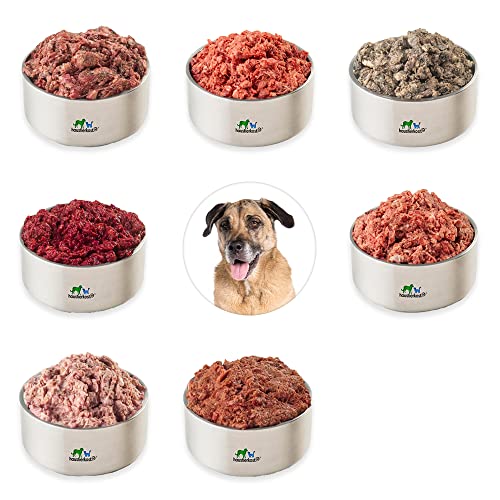 haustierkost.de gefrorenes Barf Hundefutter im Paket für Senioren (9 kg) vom Barf-Onlineshop Testsieger Cover