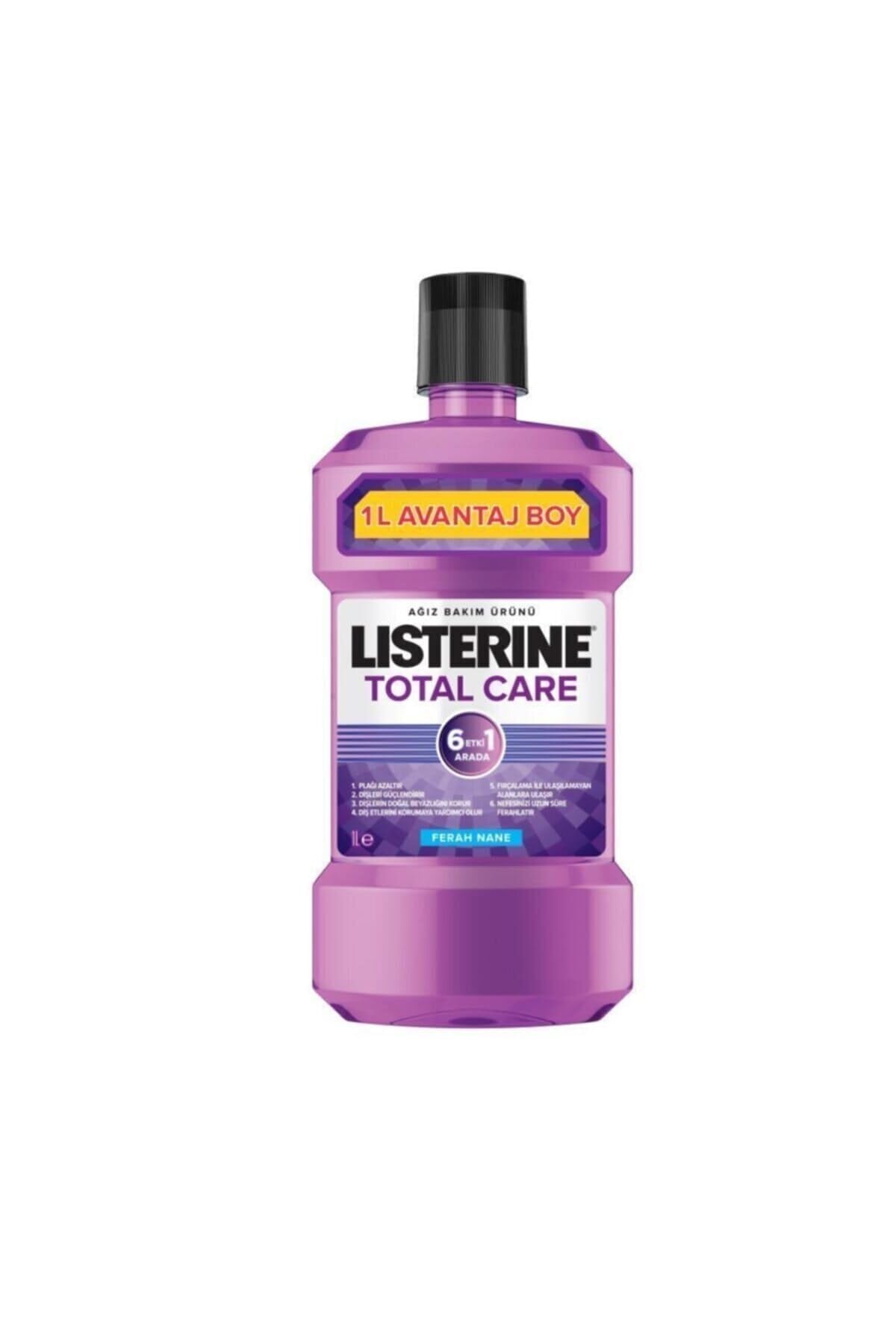 Listerine Total Care Ağız Çalkalama Suyu, 6 Etki 1 Arada, 1000 ml