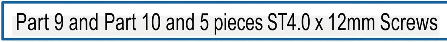 Garvee [Not for Sale] FL HL-3888 High-Speed Drift Kart with Free Parts 9, 10, and 5 ST4.0x12mm Screws