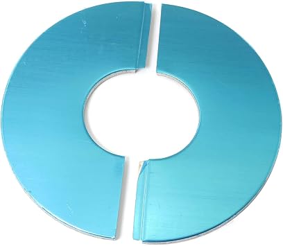2pcs Wall Split Flange, Stainless Steel Round Escutcheon Plate Wall-mounted Water Pipe Cover Accessories for 71mm Diameter Pipe