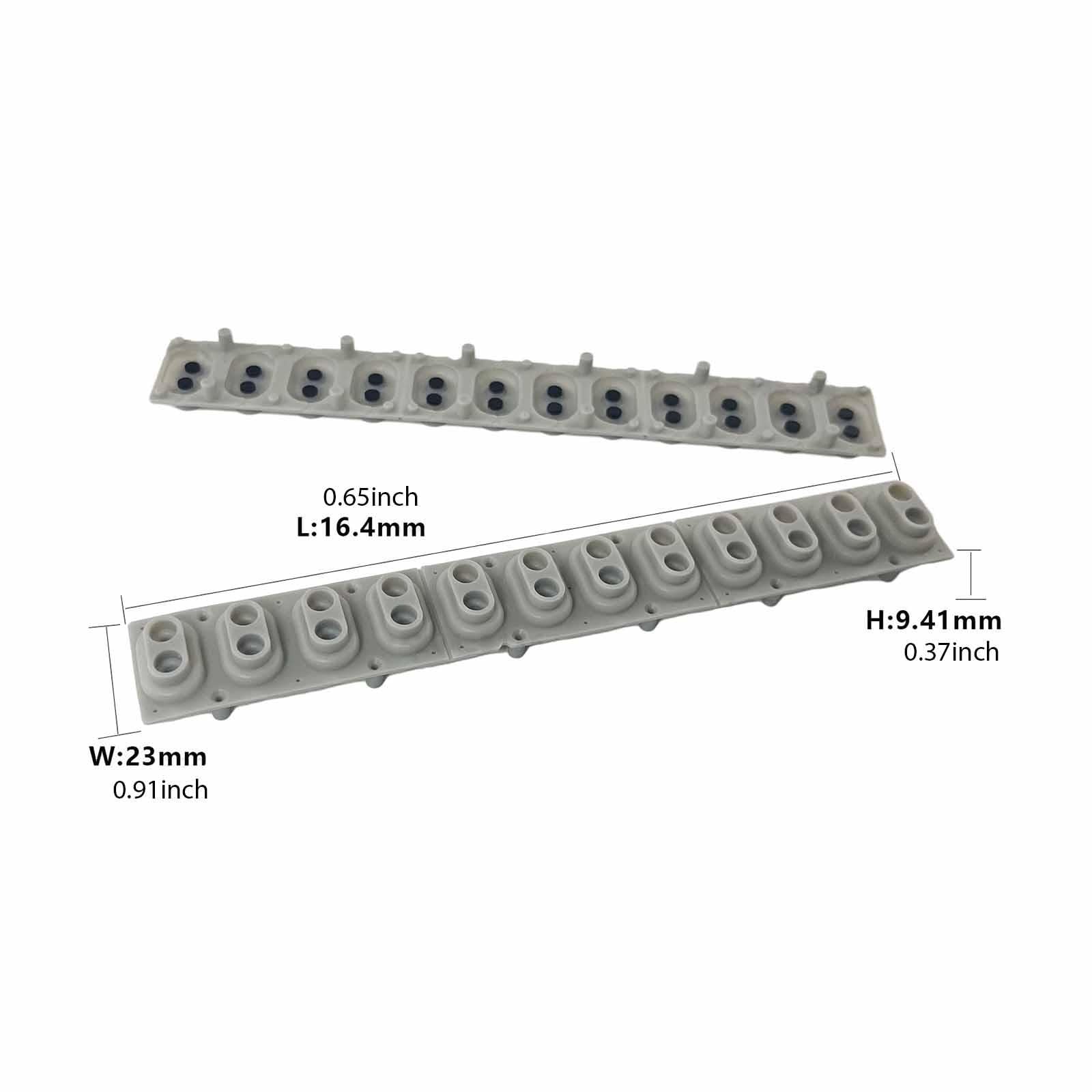 Amagogo 5 pezzi di striscia conduttiva per tastiera, accessori per pianoforte elettronico,