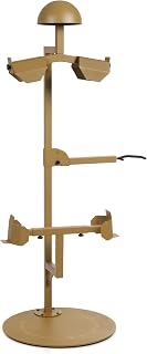 Savior Equipment H.A.B Tactical Gear Stand Helmet Vest Belt Display Rack, Military Gear Holder Plate Carrier Indoor Home Garage Free-Standing Organizer, Heavy Duty Steel Construction Hold Up To 70 lbs