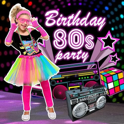 Disfraz Infantil Tacobear 80s con 14 Accesorios miniatura 3