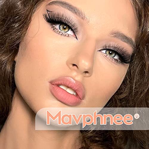 Fox Eye Lashes Fluffy Eyelashes Natural Looking 20Mm Wispy False Lashes 8D Full Volume Faux Mink Eyelash Pack 7 Pairs #TOP3