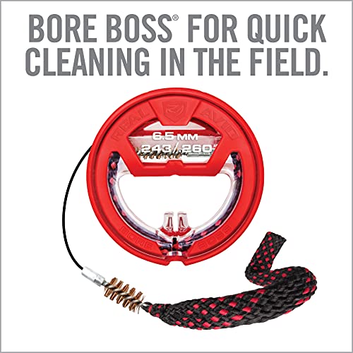 Real Avid Rifle Cleaning Kit for .22 Cal Rifles - Complete Gun Cleaning Kit with Gun Snake, Bore Brush Set Cleaning Rod & Rifle Cleaning Accessories