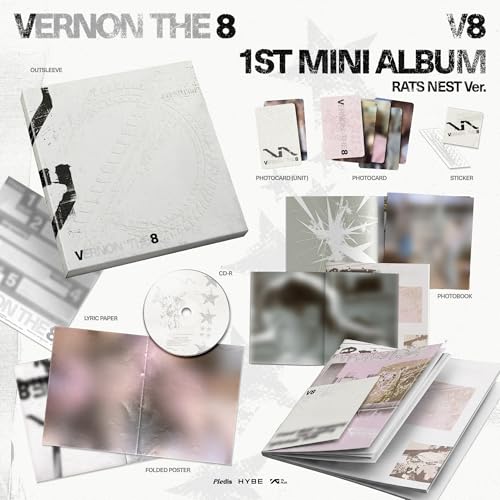 Image of V8 1st Mini Album 'V8' RATS NEST Ver.
