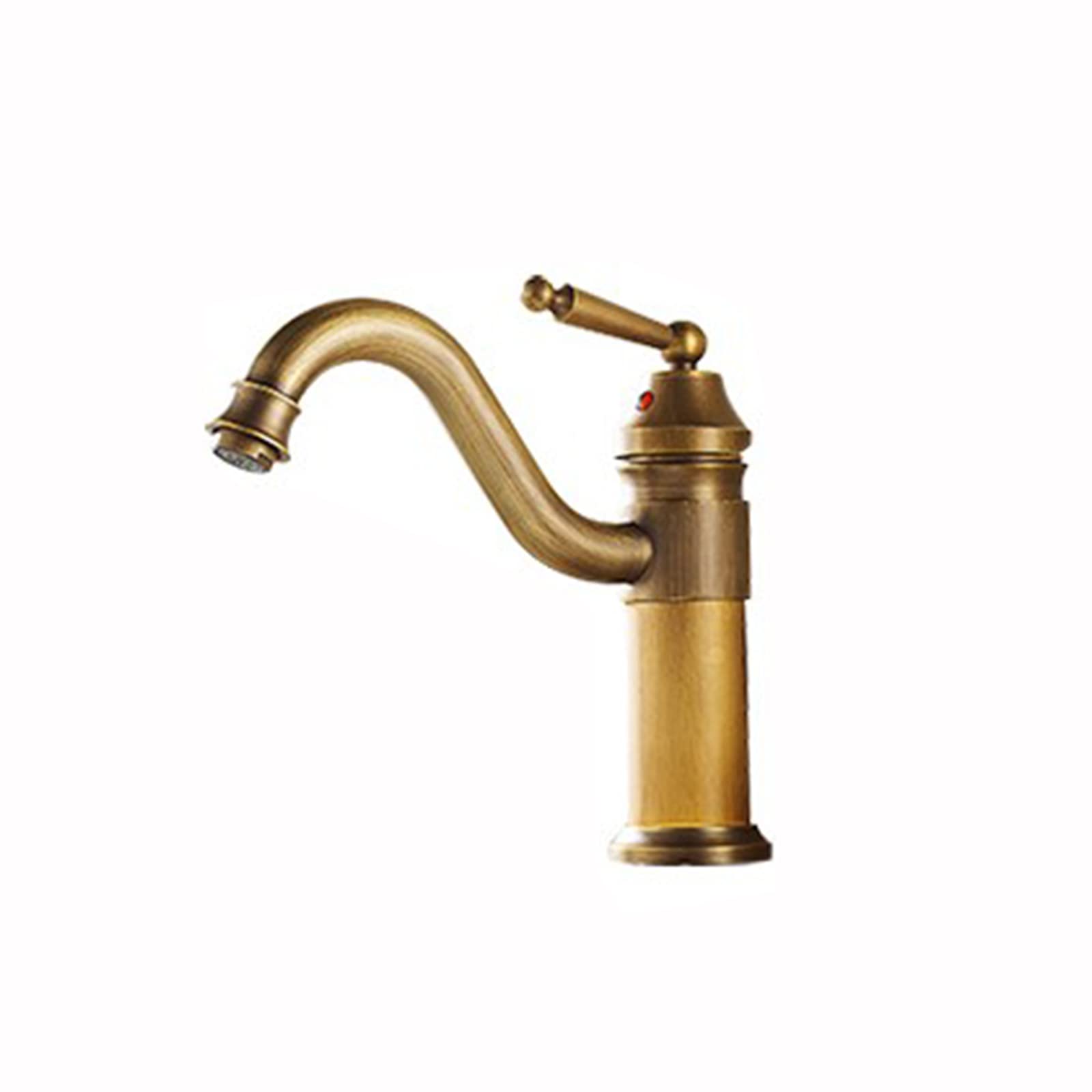 Robinet lavabo antique B à commande fluide et haute résistance à l'usure