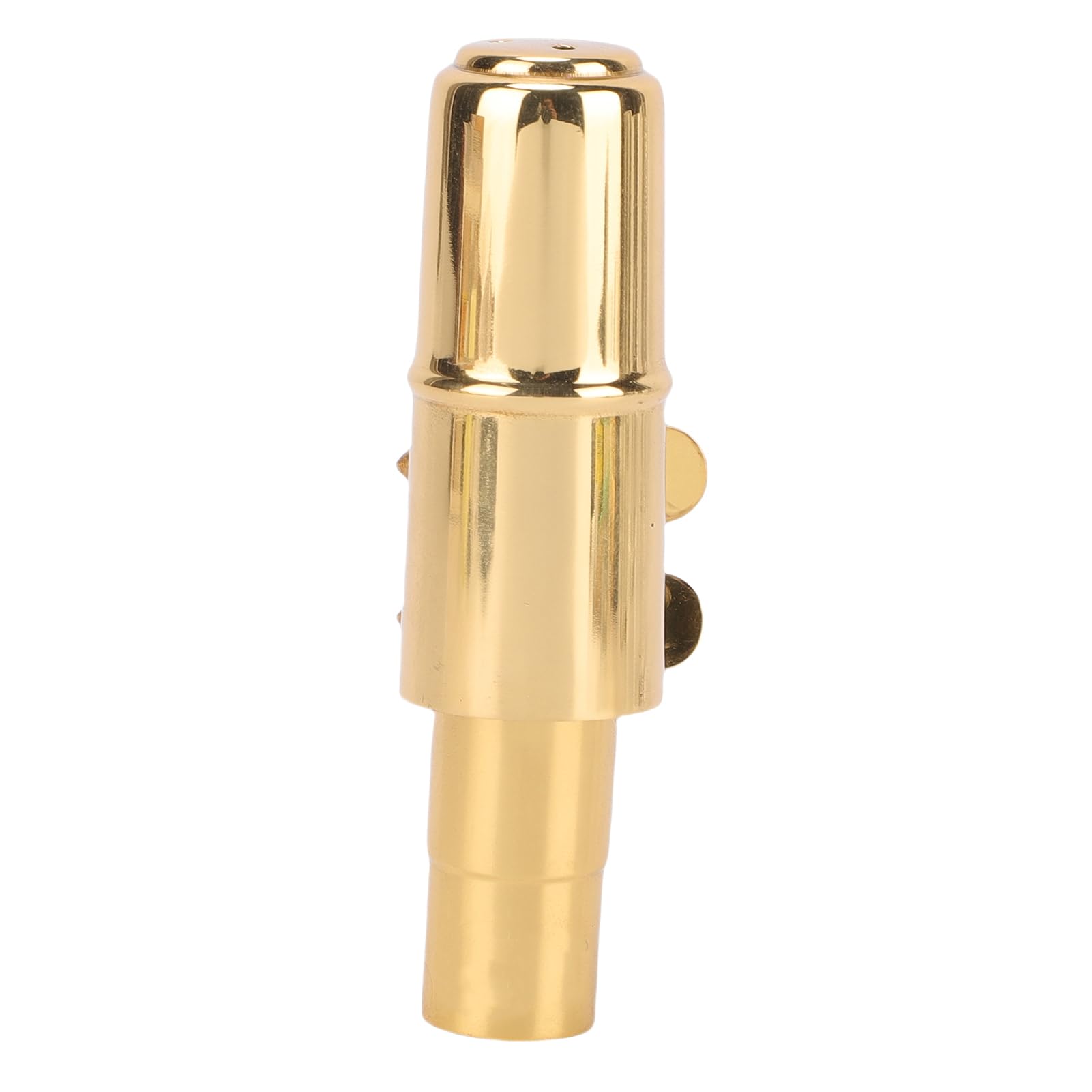 Bocchino per Sassofono Soprano con Ricca Gamma Tonale per Principianti, Bocchino per Sassofono in Sib in Metallo Ottone per Musicisti Jazz e Classici