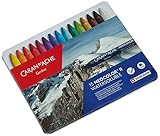 dach 24 gmbh Auch für Enkaustik geeignet Caran d\'Ache d´Ache 7500.315 Neocolor II Kreiden Metalletui mit 15 Farben, Einheitsgröße