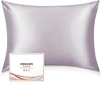 Vista 12 de Adubor Funda de almohada 100% de seda, fundas de almohada de seda de morera, 23 fibras de grado Momme 6A, funda de almohada de seda para la salud
