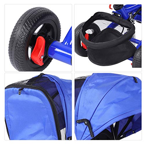 Estink Passeggino Pieghevole Leggero Triciclo