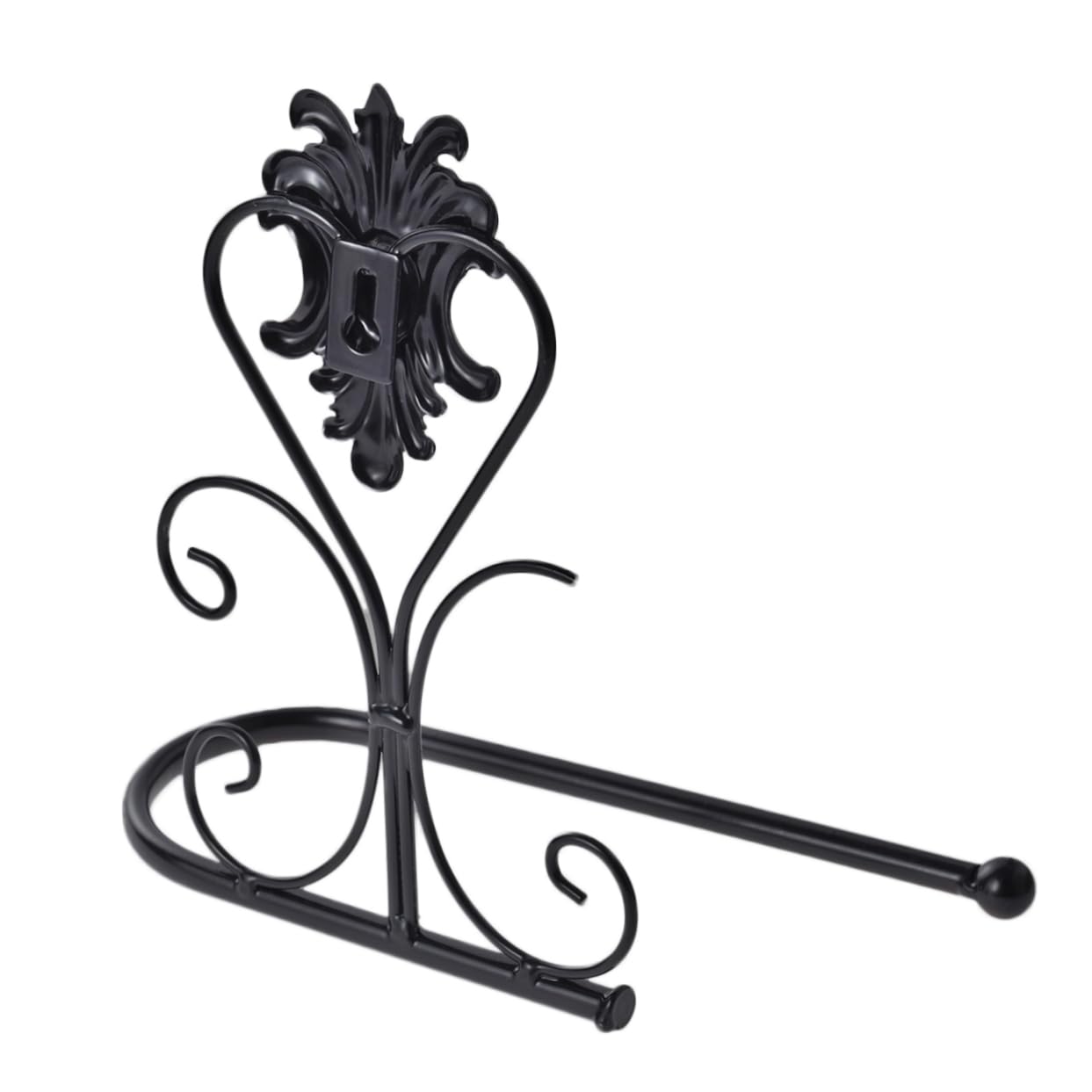 Cabilock 3pezzi Portarotolo Da Parete Ottone Antico Supporto Per Carta Igienica Retro Accessori Bagno Eleganti Nero Facile Installazione Inclusa