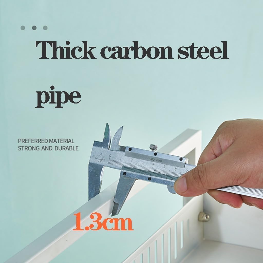 Kitchen Storage Rolling Cart with Lockable Wheels – Metal Slim Storage Cart with Wire Basket Shelves for Narrow Spaces, Ideal for Laundry Rooms, Easy to Carry and Assemble(Color:Black)