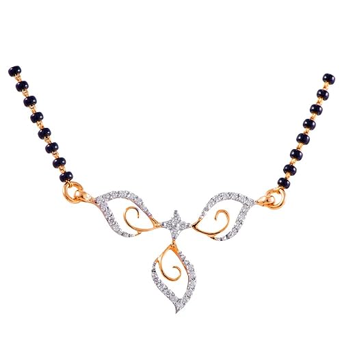 Bandhan collection 18k Yellow Gold and Diamond Pendant