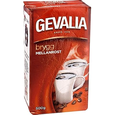 Gevalia Kaffe Mellanrost - Medium Roast Ground Filter Coffee 500g Cover