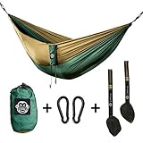 [page_title]-Monkey Swing Hängematte inkl. Aufhängeset I 275 x 140 cm I Outdoor, Travel, Trekking & Camping, Reise-Hängematte, Garten, Strand