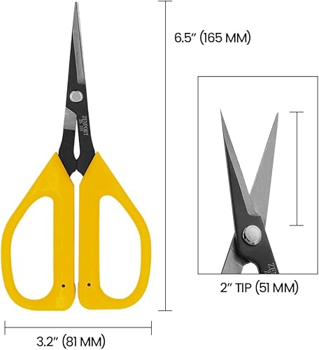 Miniatura 7 de Zenport ZS109 Tijeras, jardínfrutauva, 6.5 pulgadas de largo