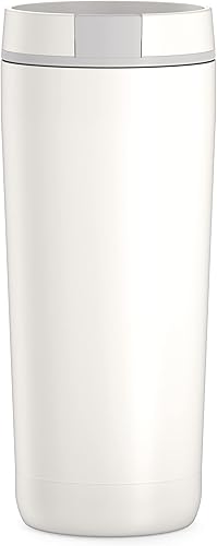 Miniatura 2 de ALTA SERIES BY THERMOS - Vaso de acero inoxidable de 18 onzas, color blanco aguanieve, 18 onzas, color blanco aguanieve