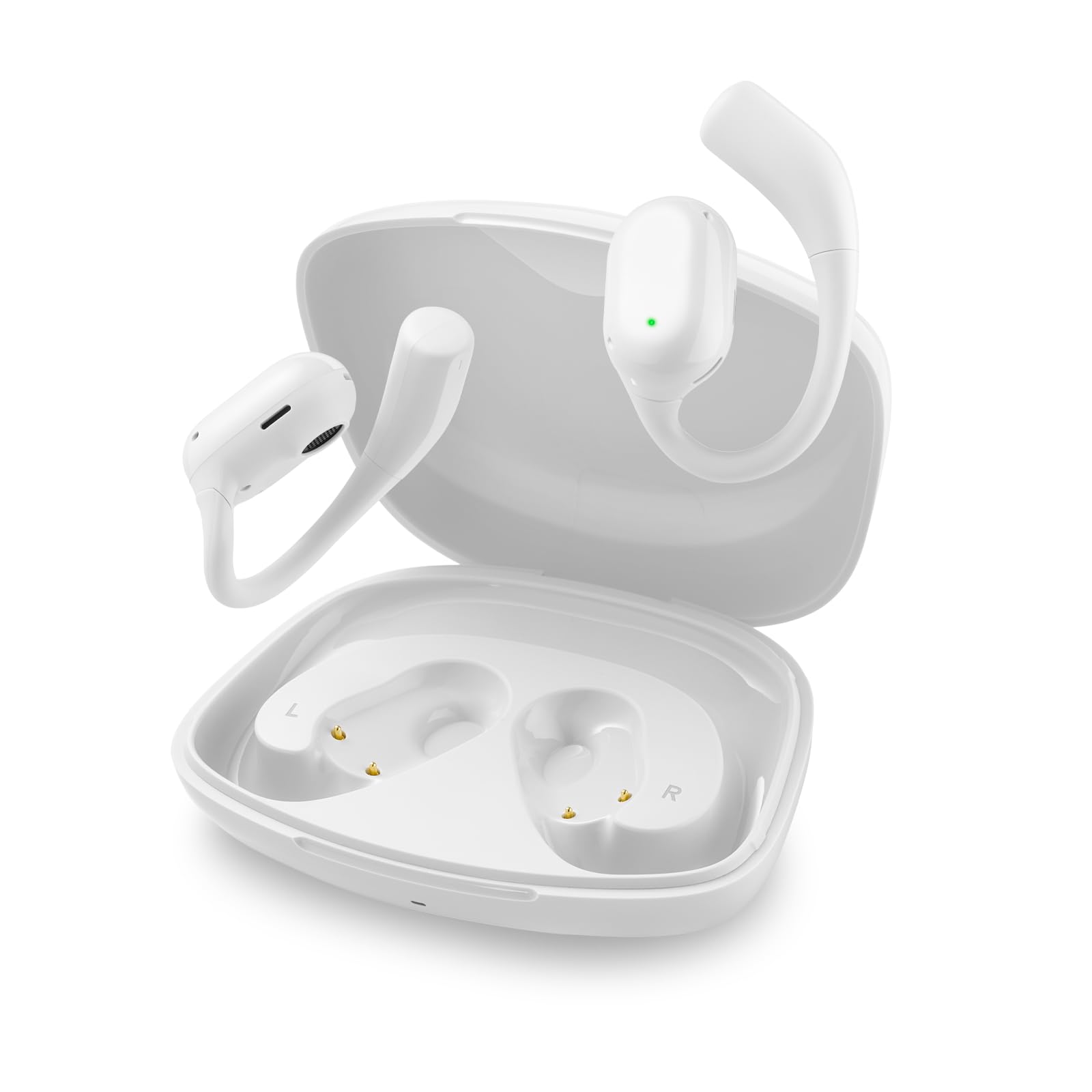 open-ear headphones with 40h playtime noise cancellation
