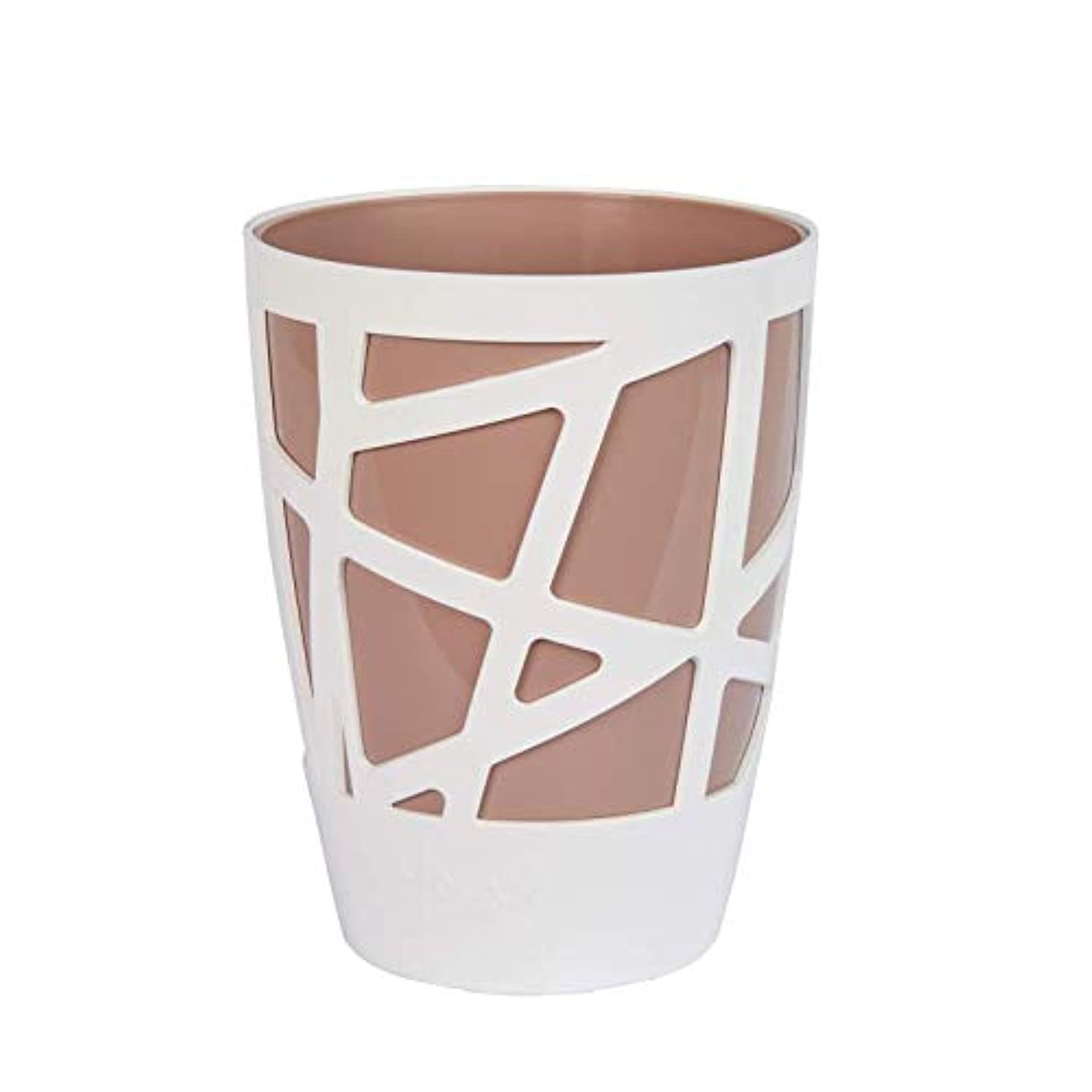 Idel Mosaic Curve 13cm Plant Pot Powder