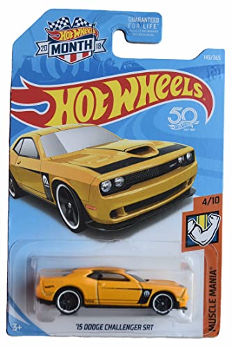 Hot Wheels '15 Dodge Challenger SRT miniatura 1