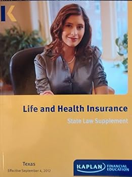 Paperback Texas State Law Supplement ~ Life and Health Insurance Book