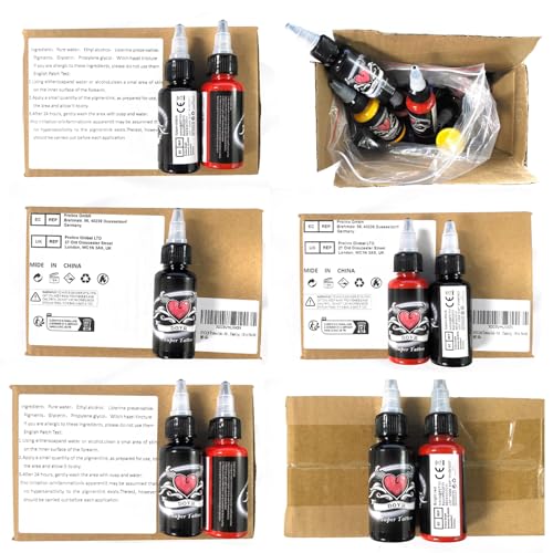 Aycos TATTOO INK 14 Colors Tattoo Ink Set thumb #8