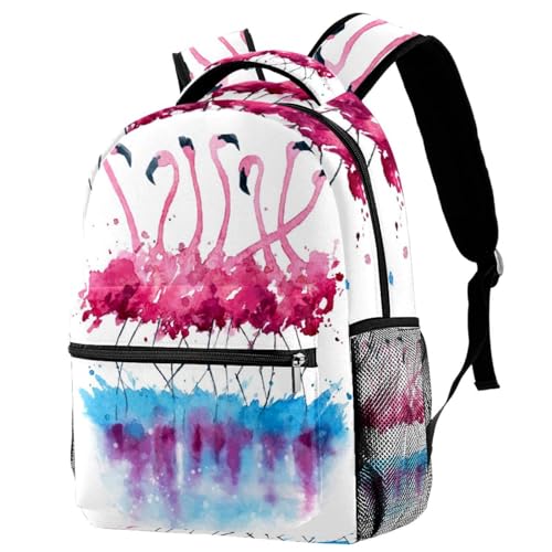 Sac à dos flamants roses 40cm pour soulager le dos des ados