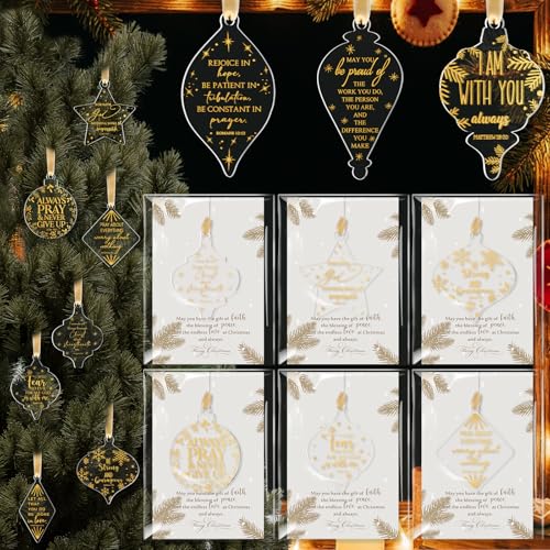 Lanternes plates en acrylique haut de gamme au design élégant pour Noël