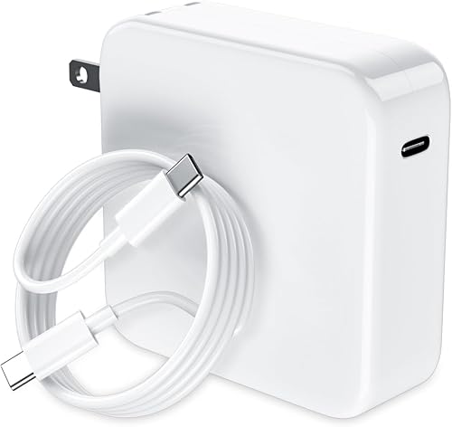 Cargador para MacBook Pro - Cargador USB C de 118 W para MacBook ProMacBook Air 20222021202020192018, adaptador de corriente PD tipo C para iPhone
