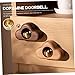 DOITOOL Copper Doorbell Chime Accessory Home Wind Chime for Refrigerator Bell Replacement