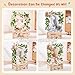 Wooden Baby Shower Crate Closet Forest Theme Baby Shower Basket Easy Assembly Wooden Crate for Baby Shower Gifts with Baby Hangers Welcome Gift Basket for Newborn Pregnancy Gifts for New Parents