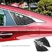 DLOVEG Rear Side Window Louvers Compatible for Honda Accord 2022 2021 2020 2019 2018 Accesories Sport Style Air Vent Cover Compatible for 10th Gen Honda Accord (Carbon Fiber Pattern)