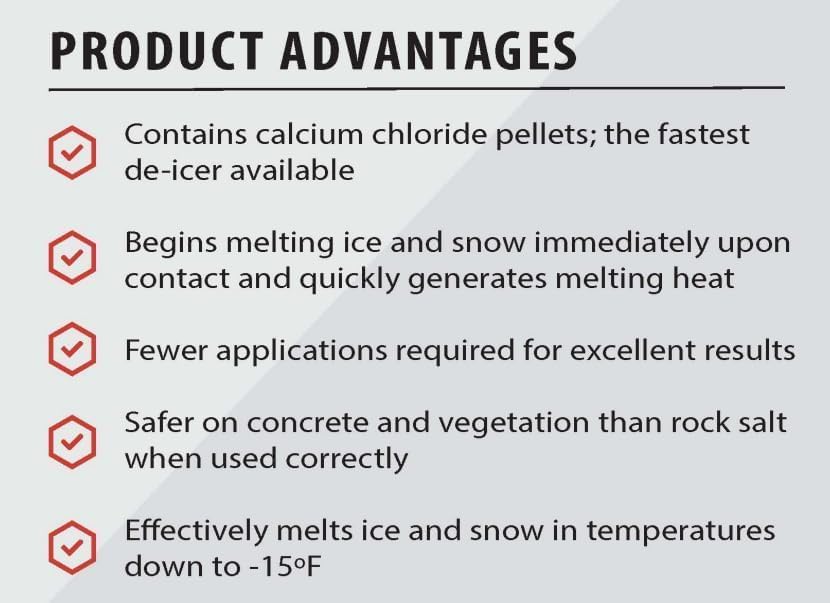 Miniatura 3 de Scotwood Industries - Camino de camino para derretir hielo, 50 libras (2 bolsas)
