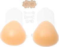 Vista 1 de Brasier adhesivo de silicona, brasier adhesivo push up, brasier sin tirantes sin espalda para mujer