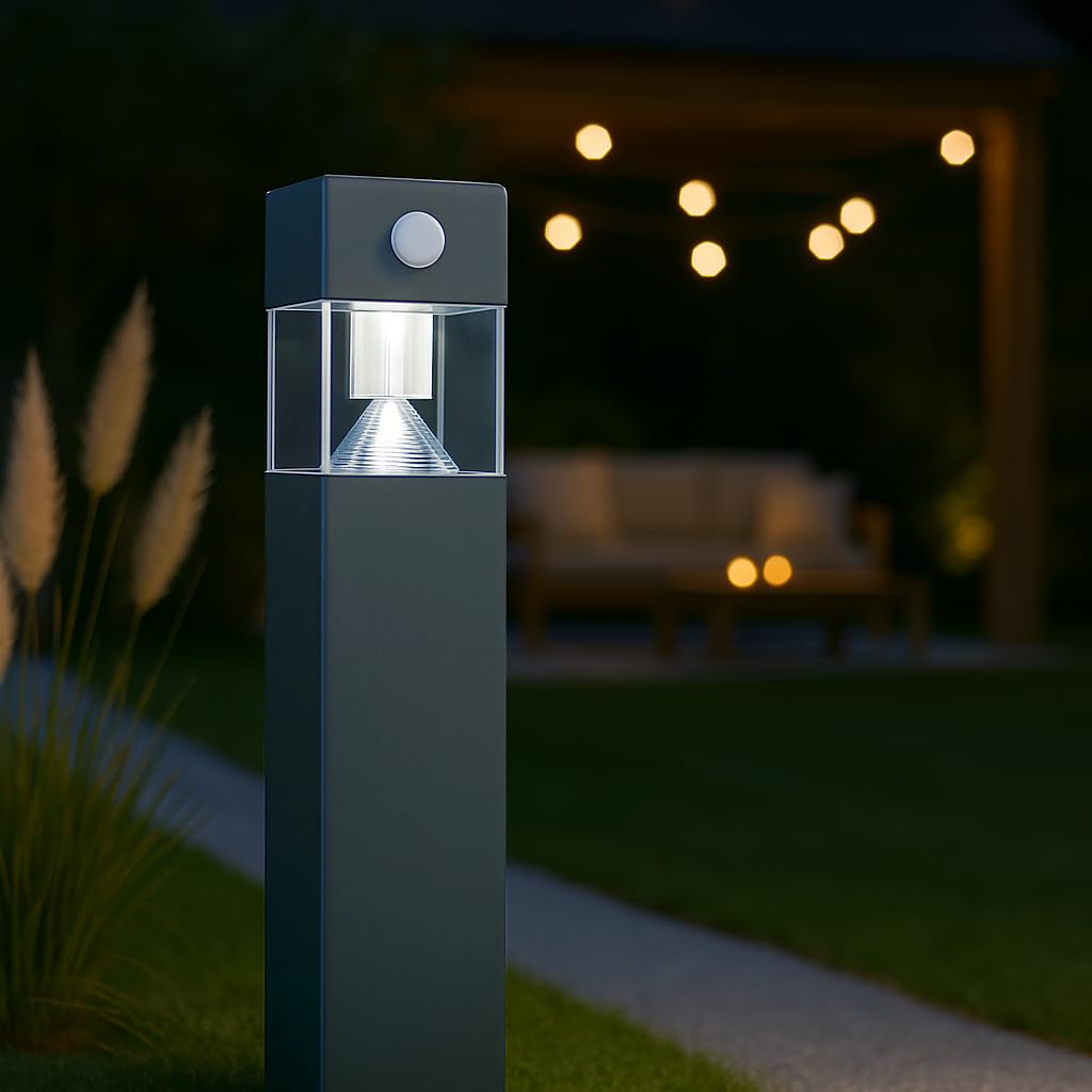 MeLiTec LED Solarleuchte Solar-Gartenleuchte SO32