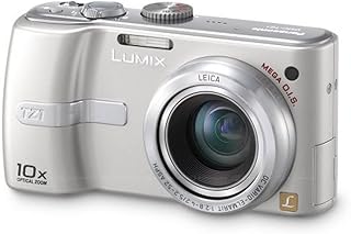 Panasonic Lumix DMC-TZ1S 5MP Compact Digital Camera with 10x Optical Image Stabilized Zoom (Silver) (Renewed)
