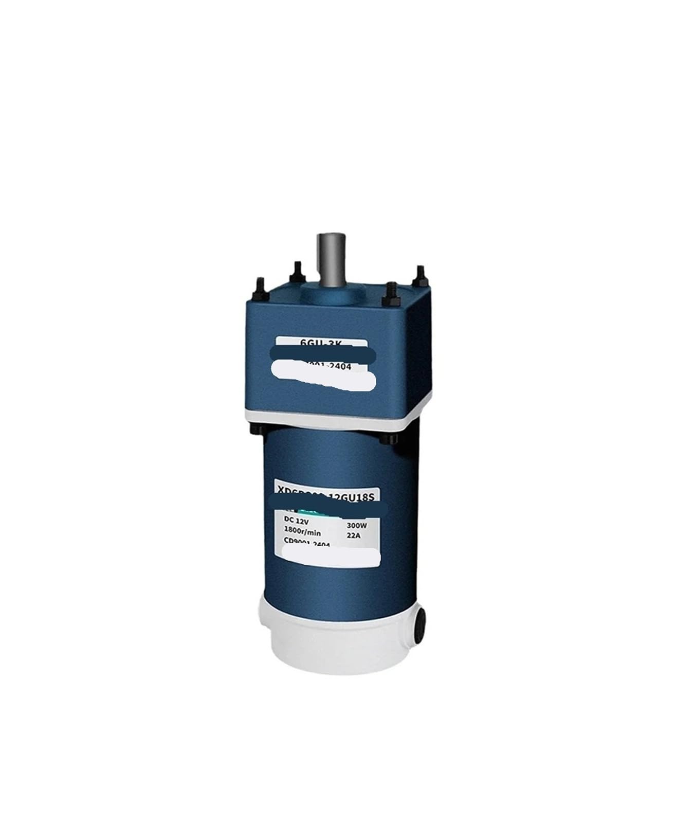 Silnik z przekładnią DC o wysokim momencie obrotowym, 12 V/24 V, 300 W, regulowana prędkość, obroty godzinowe/przeciwnie do ruchu wskazówek zegara. (84 obr./min, 24 V LUB MOT)