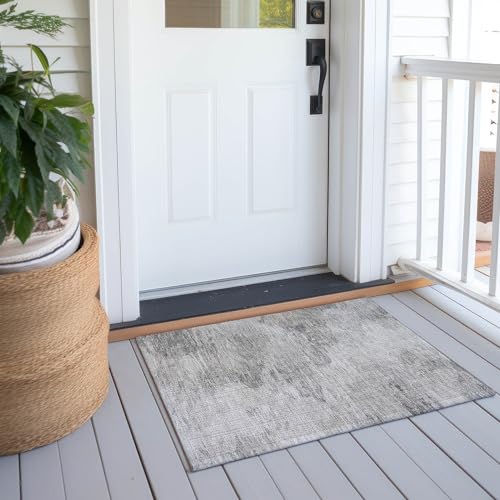 Tapete decorativo Addison Rugs Chantille Silver 1'8" x 2'6" miniatura 6