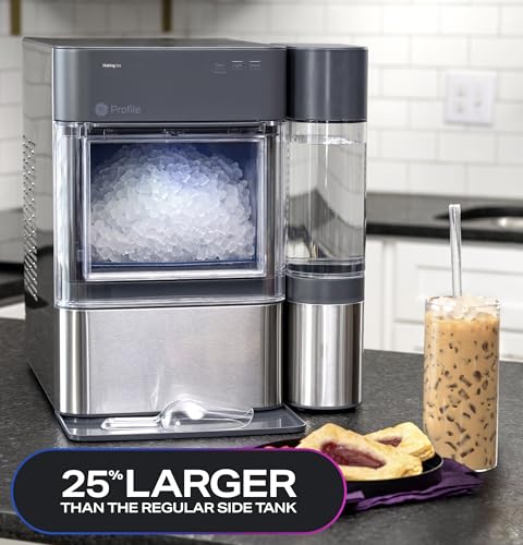 Profile XPIOX3SCSS Ge Profile Opal 2.0 Xl With 1 Gallon Tank, Chewable Crunchable Countertop Nugget Ice Maker thumb #3