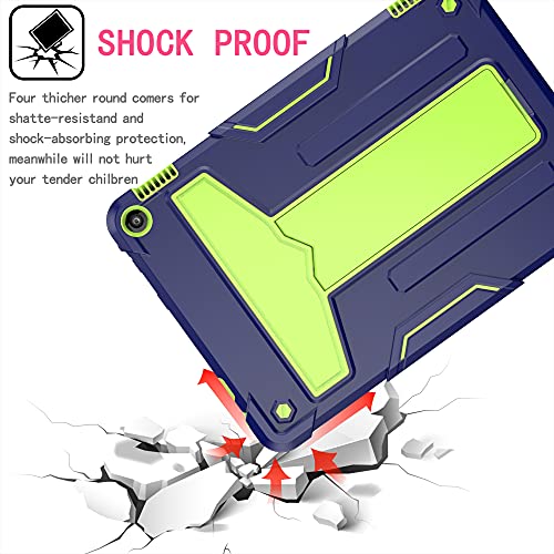 Coque Kindle Fire HD 10 robuste antichoc compatible tablette Fire HD 10 Plus 2021 support