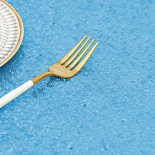 Jevix Rectangle Sequin Tablecloth 50X80 Inch Glitter Table Linen For Birthday Party Wedding Baby Shower Table Holiday Banquet Decoration,Lakeblue #TOP3
